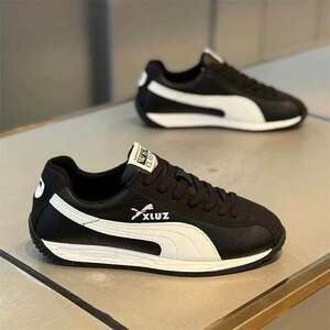 
Men's shoes, color matching, high-end, Internet celebrity, same thickness, simple, trendy men's shoes, popular spring and autumn new styles, all-match shoes