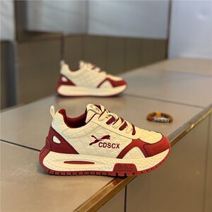 
Internet celebrity's same popular men's shoes, trendy men's low-top lace-up shoes, color matching, fashionable, casual, versatile, retro design