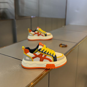 
Men's shoes, mesh lace-up, fashionable, casual, versatile, trendy, color-blocked, retro, handsome, everyday design, light luxury shoes