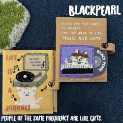 Black Pearl Blackpearl2025 Music Journey Polaroid Photo Album Original Design with Nfc Card Holder