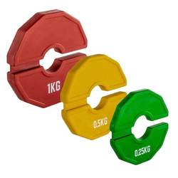 2025 Open-Ended Weight Plates, Convenient Barbell Plates, Rubber Weight Plates, Olympic Barbell Dumbbell Weight Adjustment Plates, Incrementally Increasing Open-Ended Small Plates