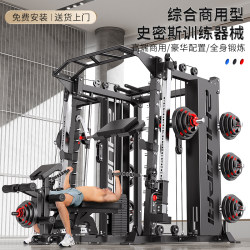Gantry Rack Smith Machine Squat Bench Press Rack Fitness Equipment Home Multi-Functional Fitness Equipment Comprehensive Training Device