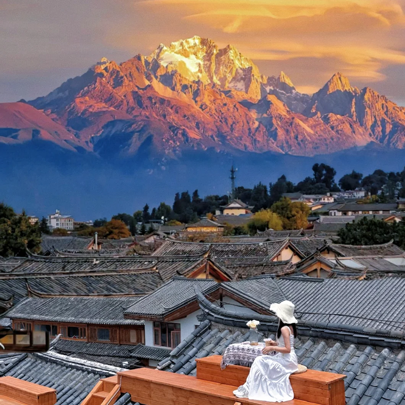 云南花 昆明丽江大理香格里拉西双版纳10天9晚玉龙雪山洱海野象谷