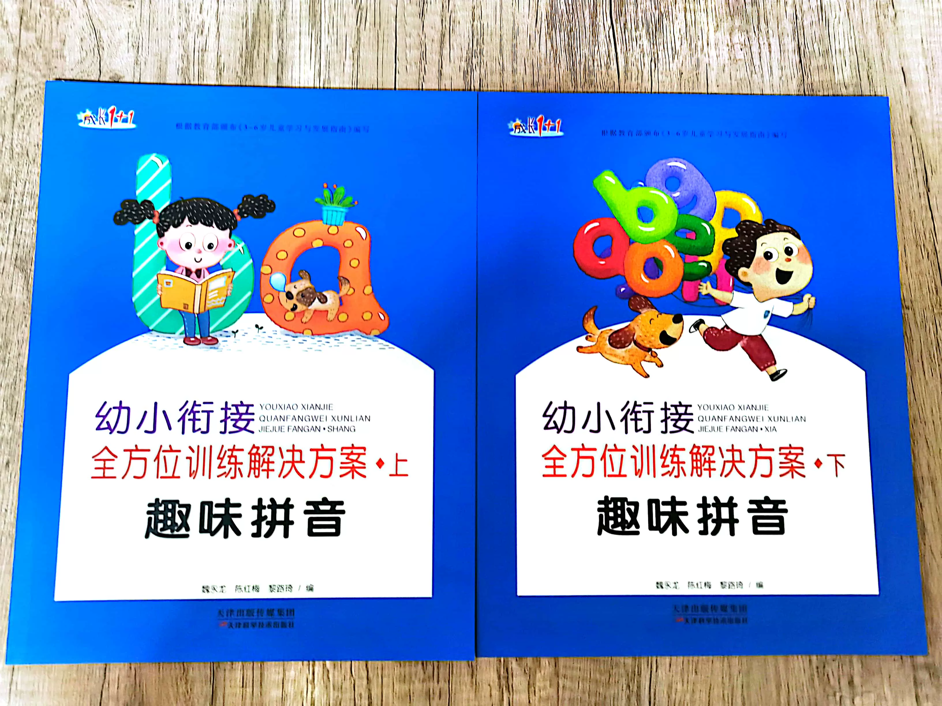 幼小衔接趣味拼音教材简体中文书籍魏永龙编写天津科技出版社出版