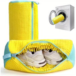 Automatic Washing and Cleaning Drum Washing Machine for Lazy People, Shoe Washing Bag, Laundry Bag, Shoe Washing Bag, Washing Machine Shoe Washing Gadget