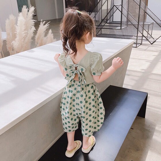 ຊຸດ Summer ຂອງເດັກຍິງ 2025 ໃຫມ່ຂອງເດັກນ້ອຍເກົາຫຼີທີ່ມີຄົນອັບເດດ: ເດັກນ້ອຍເກົາຫຼີສະບັບພາສາເກົາຫຼີຄົນອັບເດດ: ເດັກນ້ອຍຄົນອັບເດດ: ເດັກນ້ອຍ