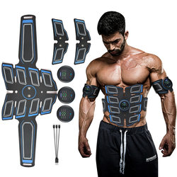 Ems Fitness Device, Abdominal Muscle Training Device, Muscle Stimulator, Fitness Belt, Abdominal Muscle Patch, Home Fitness Equipment