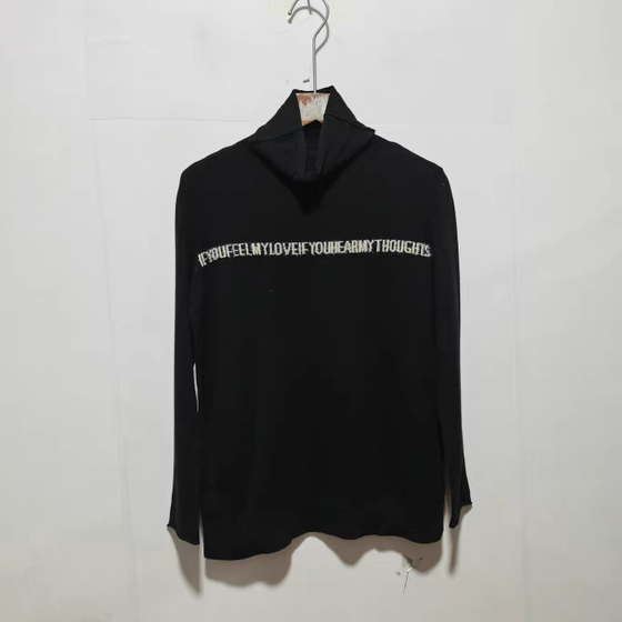 
Brand De-marking and Removal Cabinet Spring and Autumn Turtleneck Trouble Sweater Thin Soft Skin-Friendly Knitted Sweater 026