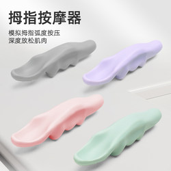 Multifunctional Finger Massager, Hand Joint Silicone Sports Muscle Relaxation Acupoint Thumb-Type Fascia Massage