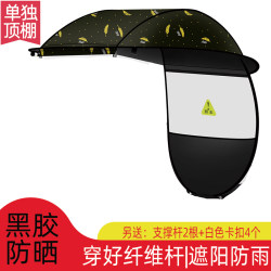 Jinliu stand-free independent shed roof sunshade and rain protection