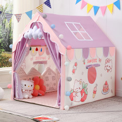 Children's Tent Indoor Girl Princess Castle Small House Playhouse Boy Secret Base Baby Separate Bed Toy
