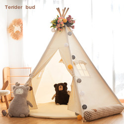 Tenderbud Indoor Children's Tent Nordic Baby Indian-Style Home Princess Playhouse Toy Playhouse