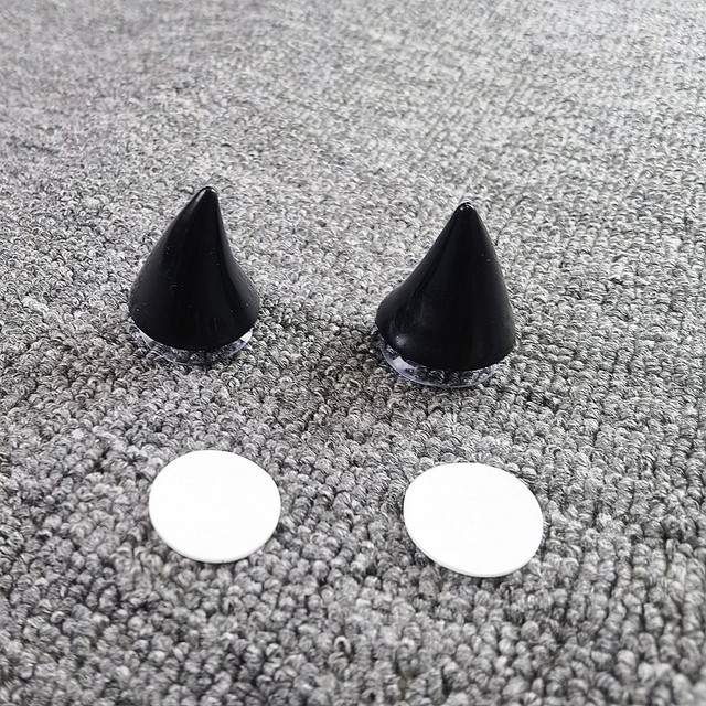 Motorcycle helmet personality calf horn men and women small accessories demon wing accessories horn electric car helmet decoration