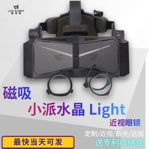 
Xiaopai PIMAX crystal Light magnetic myopia glasses VR accessories lens aspherical anti-blue light custom lightning rabbit
