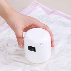 Universal Compression Bag Electric Pump Vacuum Pump Electric Air Extractor Portable Suction Pump Storage Bag Dedicated Small Household Use