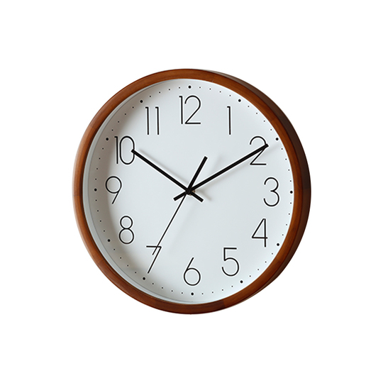 ニトリ イデリ ラウンドウォールクロック - 35.8cm モダンリビング