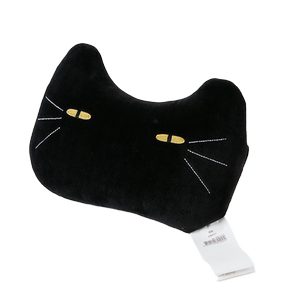 
NITORI Yideli Home Car Supplies Cartoon Cat Styling Neck Pillow Office Seat Pillow Black Cat