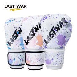 Last War Splash-Ink Boxing Gloves for Women, Sandbag Training, Professional Boxing Gloves, Muay Thai Fighting Adult Gloves