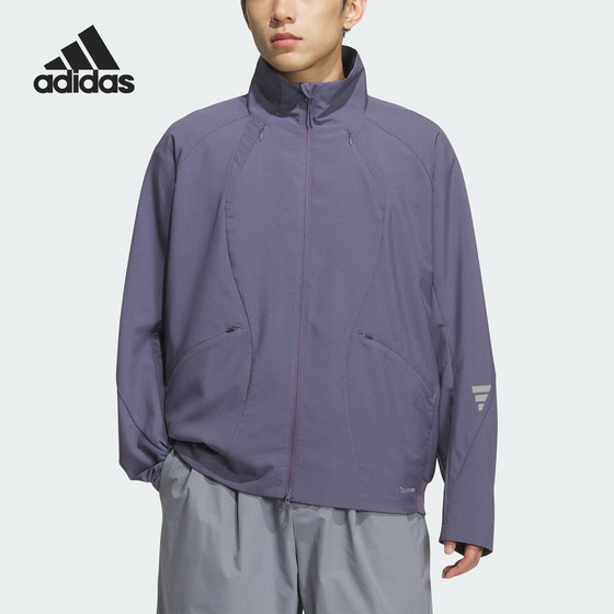 
Adidas/Adidas official authentic FOS men's quick-drying stand-up collar loose sports jacket KC0149