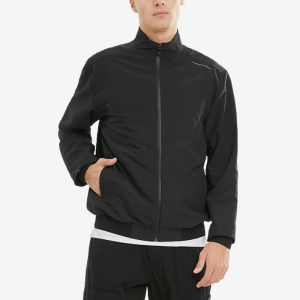 PUMA/Puma genuine new men's fashion stand-up collar zipper sports jacket jacket 599671-01
