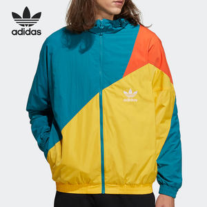 
Adidas/Adidas Genuine Trifolium Season Men's Sports Hooded Jacket H46705