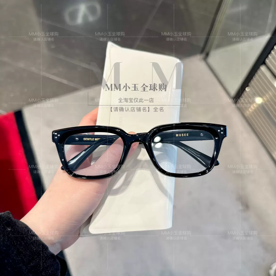 MUSEE】2023年新款GM GENTLE MONSTER墨镜太阳镜板材墨镜潮品-Taobao