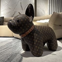 High-End Housewarming Gifts for Moving into a New Home, Living Room Floor Decorations, French Bulldog Figurines, New Home Warming Gifts