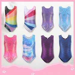 Children's Gymnastics Clothing, Competition Performance Clothing, Professional Training Aerobics, Girls' Summer Ballet Dance Competitive Gymnastics Clothing