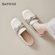 Daphne bag-toe half-slippers for women 2025 new spring and summer wear soft sole sandals with bow lazy muller sandals