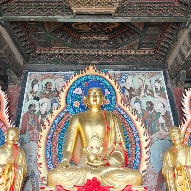 大同出发 悬空寺 永安寺 圆觉寺 木塔 净土寺一日游