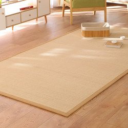 Japanese-Style Bamboo Woven Floor Mat Bay Window Mat Balcony Mat Tatami Mat Cooling Mat Home Mattress Rattan Mat Straw Mat Japanese-Style Carpet