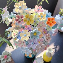 The First Choice for Street Vendors Is Jingdezhen Ceramic Flowers, Birthday, Valentine's Day, Teacher's Day Gifts, Everlasting Flowers, Creative Decorations