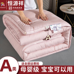 Hengyuanxiang Caishang Soybean Quilt Single Winter Quilt Solid Color Warm Thickened Soybean Fiber Quilt 5/ 5kg Pack Soft