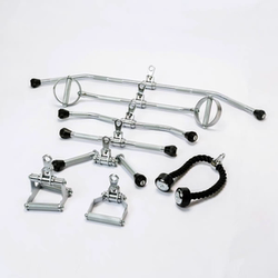 Ori Bird Handle Gantry Squat Rack High Pull-Down Seated Rowing Pull-Back Double Rope V-Handle W-Shaped Straight Bar