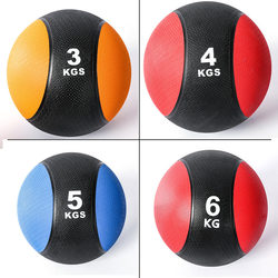 Waist and Abdomen Rubber Medicine Ball Balance Ball Gravity Ball Home Fitness Ball Training Sports Solid Rubber Hard Ball