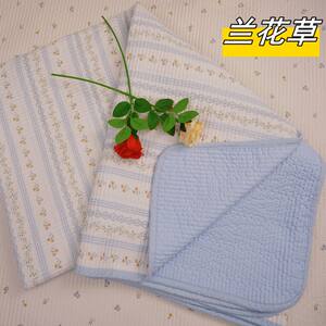 
2026 new double-layer pure cotton bed cover three-piece set for all seasons, cotton tatami kang cover single-piece anti-slip bed sheet