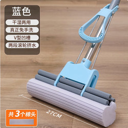 Sponge Mop for Home Use, One-Sweep Clean, 2025 New Model, Super Absorbent Pva Mop, Lazy Mop, Durable Mop