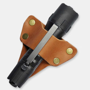 
Spot outdoor jungle flashlight holder portable multi-functional tool bag small waist-hangable flashlight holster