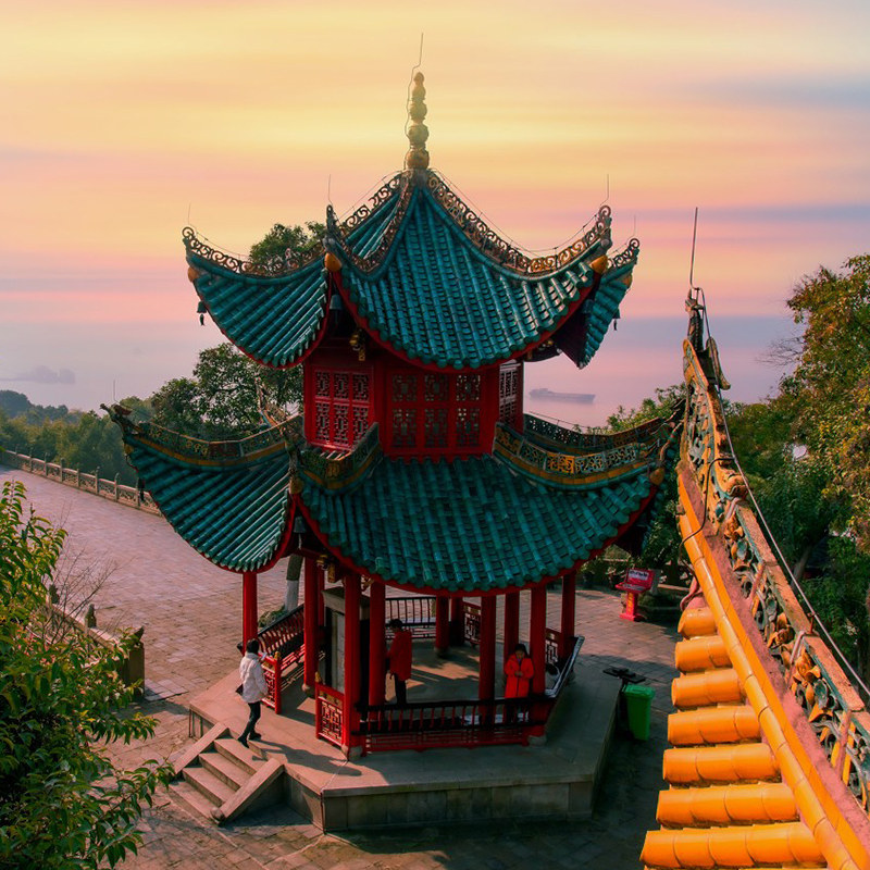 湖南岳阳一日游跟团游长沙周边游屈子文化园岳阳楼洞庭湖小乔墓