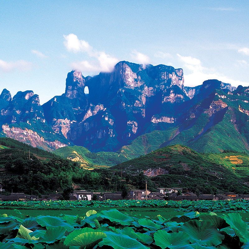 湖南长沙张家界旅游2天1晚纯玩黄龙洞天门山玻璃栈道二日游跟团
