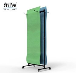 Yoga Mat Storage Rack Wall-Mounted Yoga Studio Gym Multifunctional Movable Storage Rack Jump Rope Rack