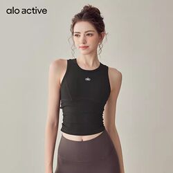 Outlet All-In-One Sports Bra for Women, High-Strength Shock-Proof Sleeveless Yoga Vest, Outer Wear Fitness Running Bra