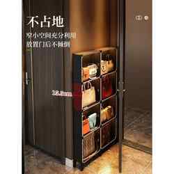 Bag Storage Organizer, Wall-Mounted Rack for Storing Bags Behind the Door, Dust-Proof Storage Hanging Cabinet for Home Use, Floor-Standing
