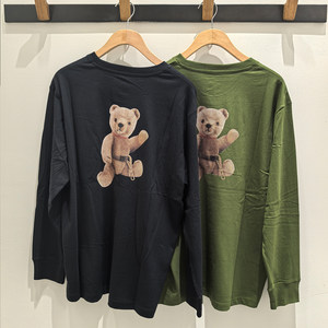 
2025 Autumn TheNorthFace North Outdoor Sports Bear Long Sleeve T-shirt Unisex Bottoming 8F0J