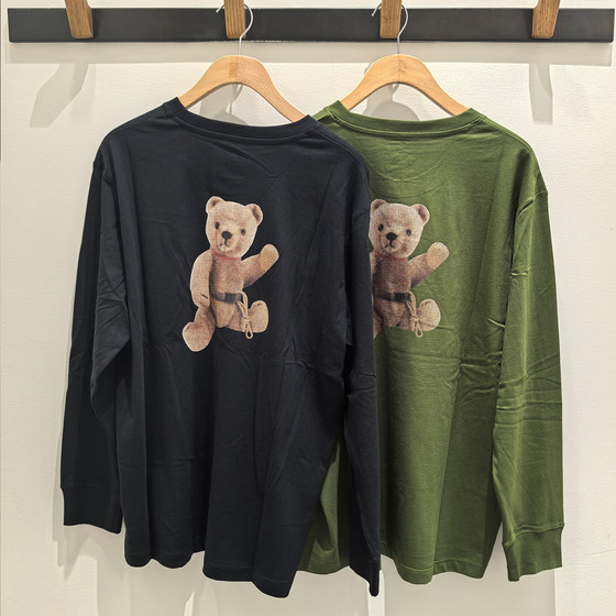 
2025 Autumn TheNorthFace North Outdoor Sports Bear Long Sleeve T-shirt Unisex Bottoming 8F0J