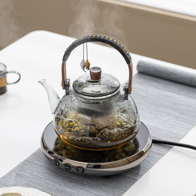 Electric ceramic stove tea cooker household indoor plug-in steaming and ...