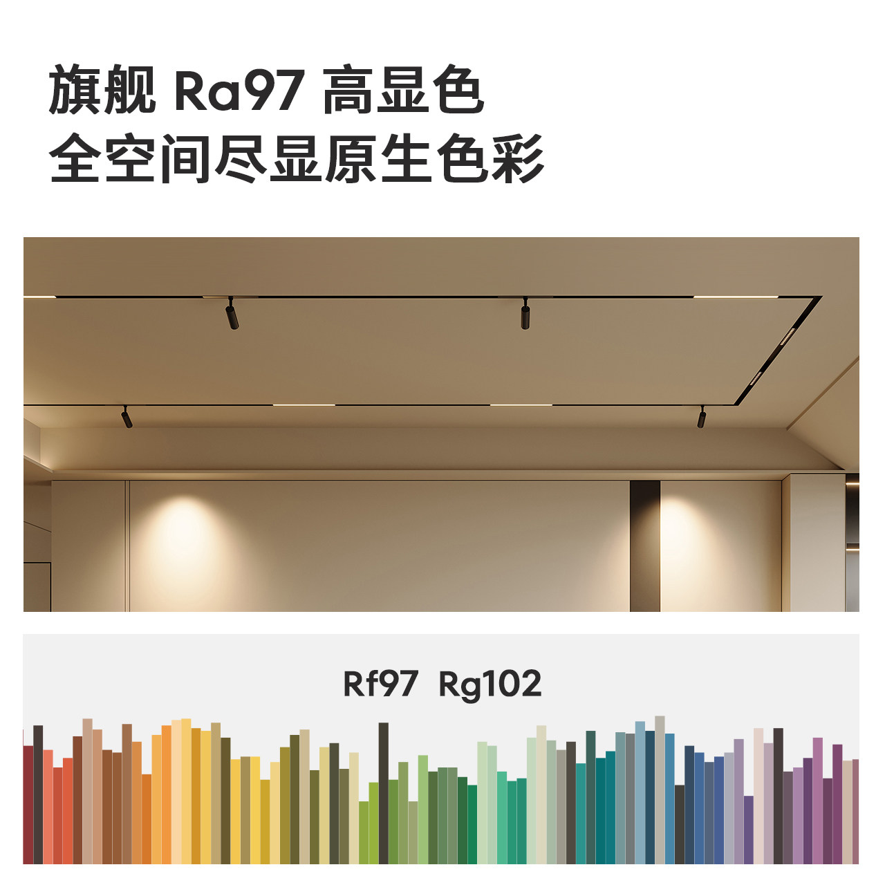 Lipro Lineer Ray Spot - Oturma Odası ve Yatak Odası İçin Ultra İnce ...