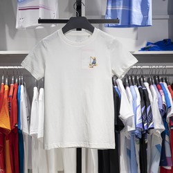 Li-Ning T-Shirt for Boys 2024 Summer New Sports Lifestyle Series Pure Cotton Short-Sleeved Cultural Shirt Yhsu127