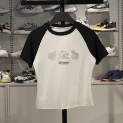 Li-Ning Women's T-Shirt 2025 Summer X League of Legends Collaboration Series Slim Fit Short Sleeve Cultural Shirt Ahsv536