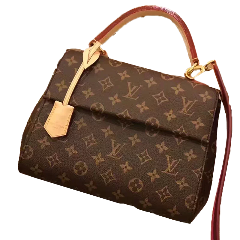 路易威登LV女包CLUNY BB老花单肩手提托特包M42738